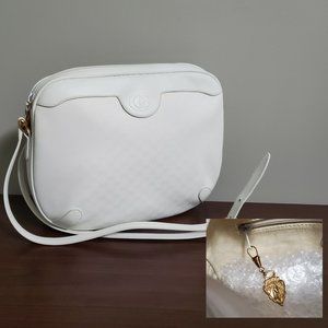 Authentic Vintage Gucci White Crossbody Bag - Almost Near Mint (Re-posted)